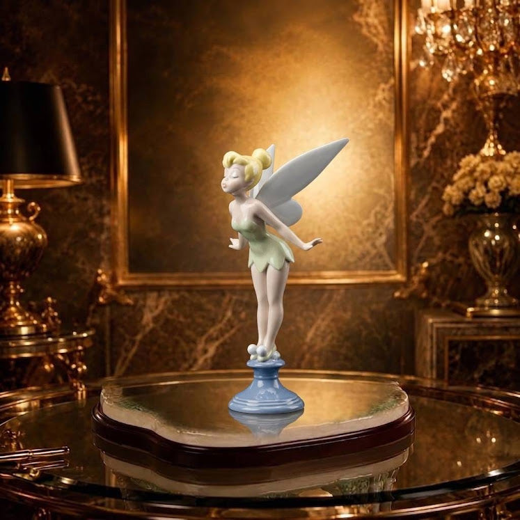 Lladró Tinker Bell #01007518 | Limited Edition 1500 | Retired 1992 | Mint