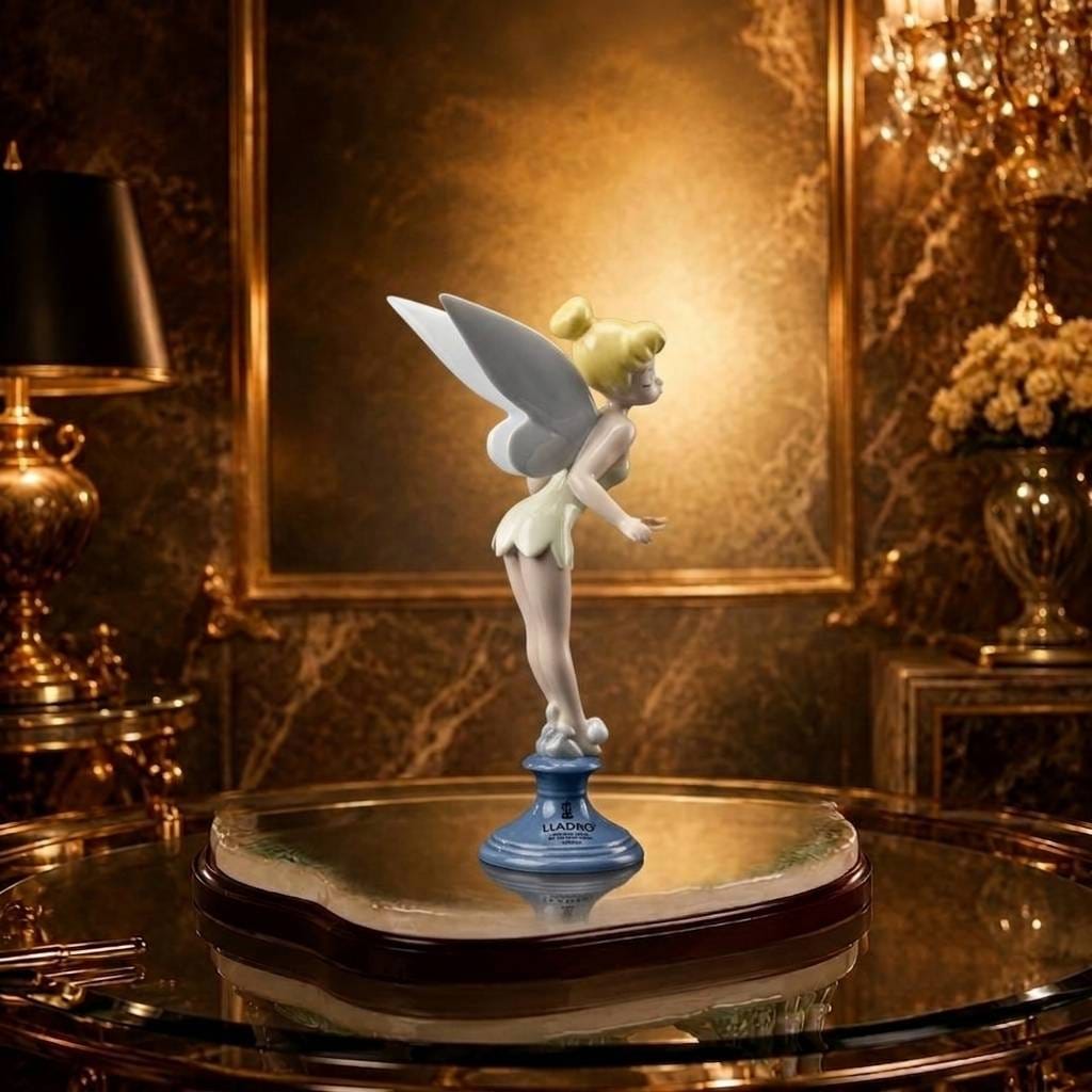 Lladró Tinker Bell #01007518 | Limited Edition 1500 | Retired 1992 | Mint