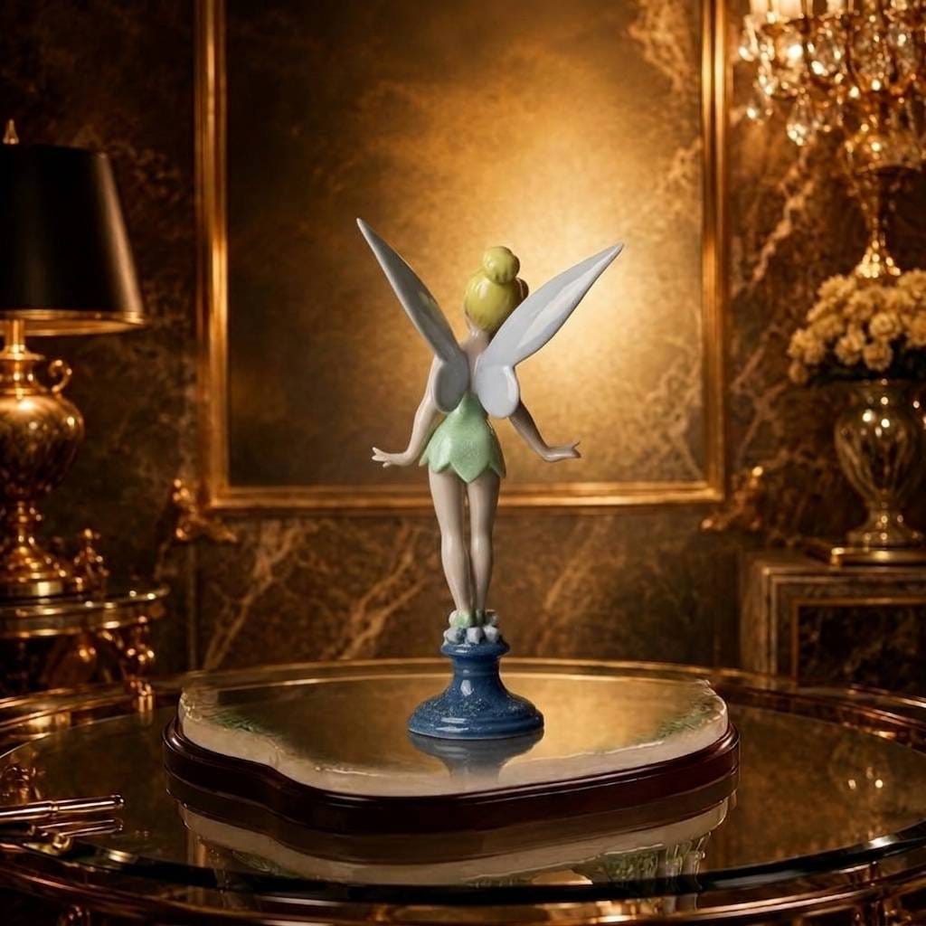 Lladró Tinker Bell #01007518 | Limited Edition 1500 | Retired 1992 | Mint