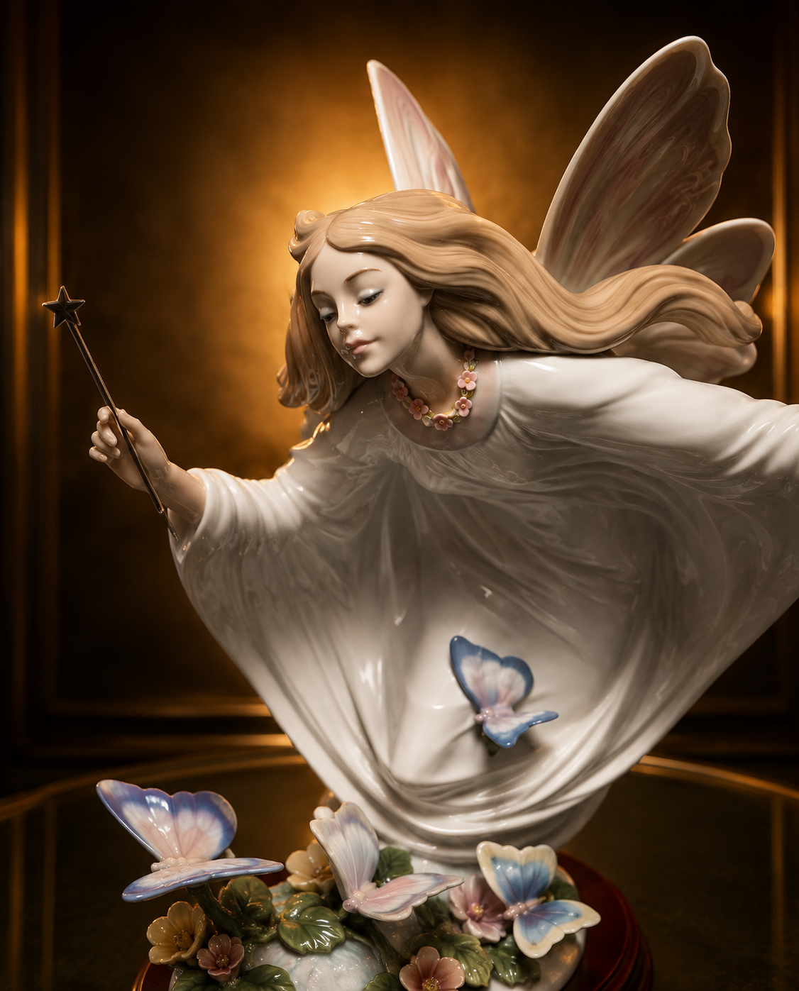 Lladró Fairy of the Butterflies #01001850 | Limited Edition | Retired 2000