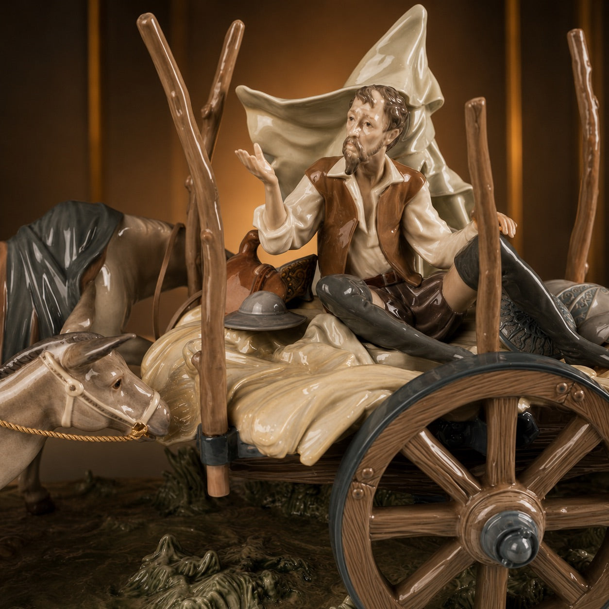 Lladró Return to La Mancha #01001580 | Elite Limited Edition 500 | High End Collectibles