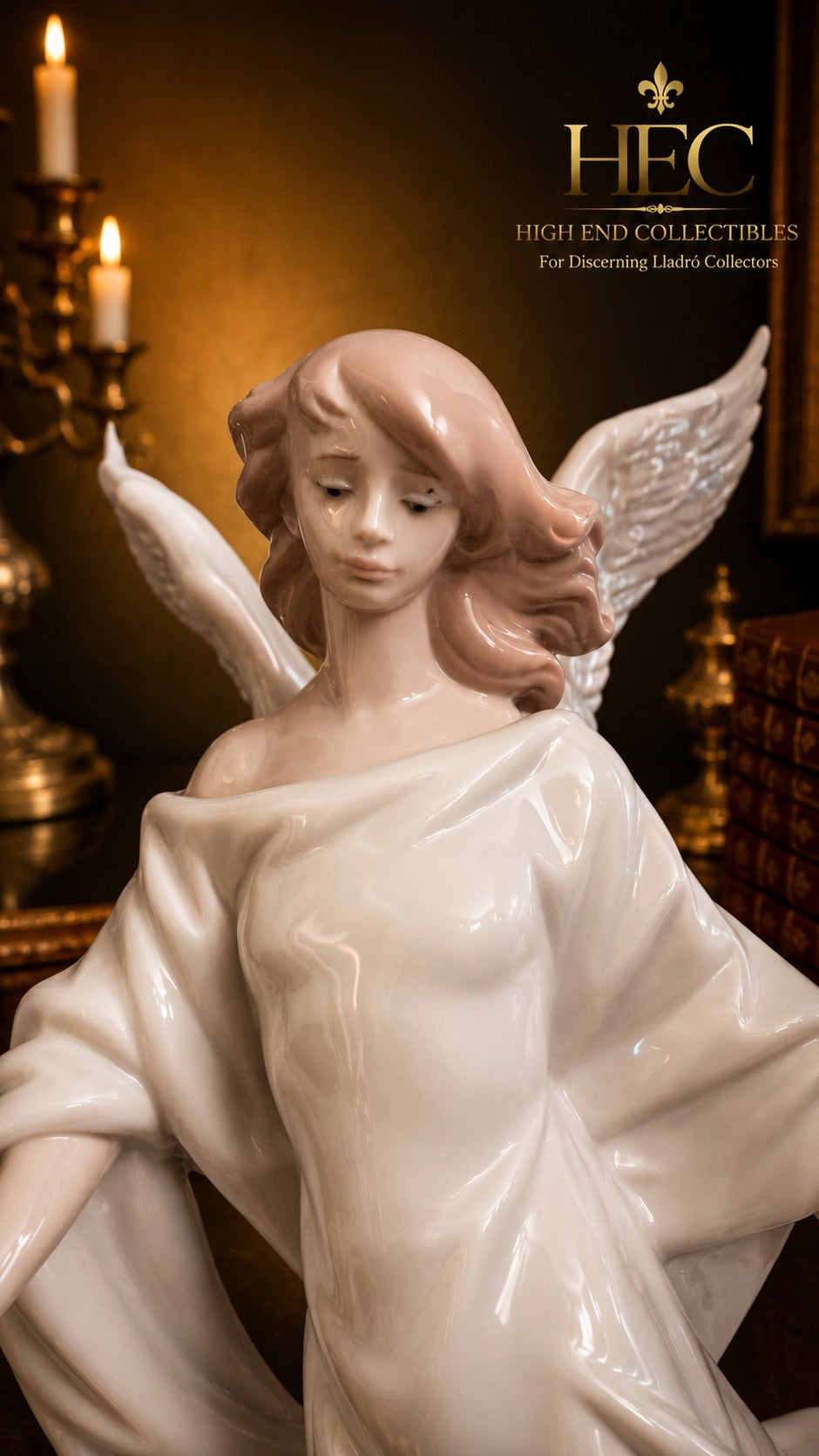 Lladró Guardian Angel #01006352 | Limited Edition | Retired 1998