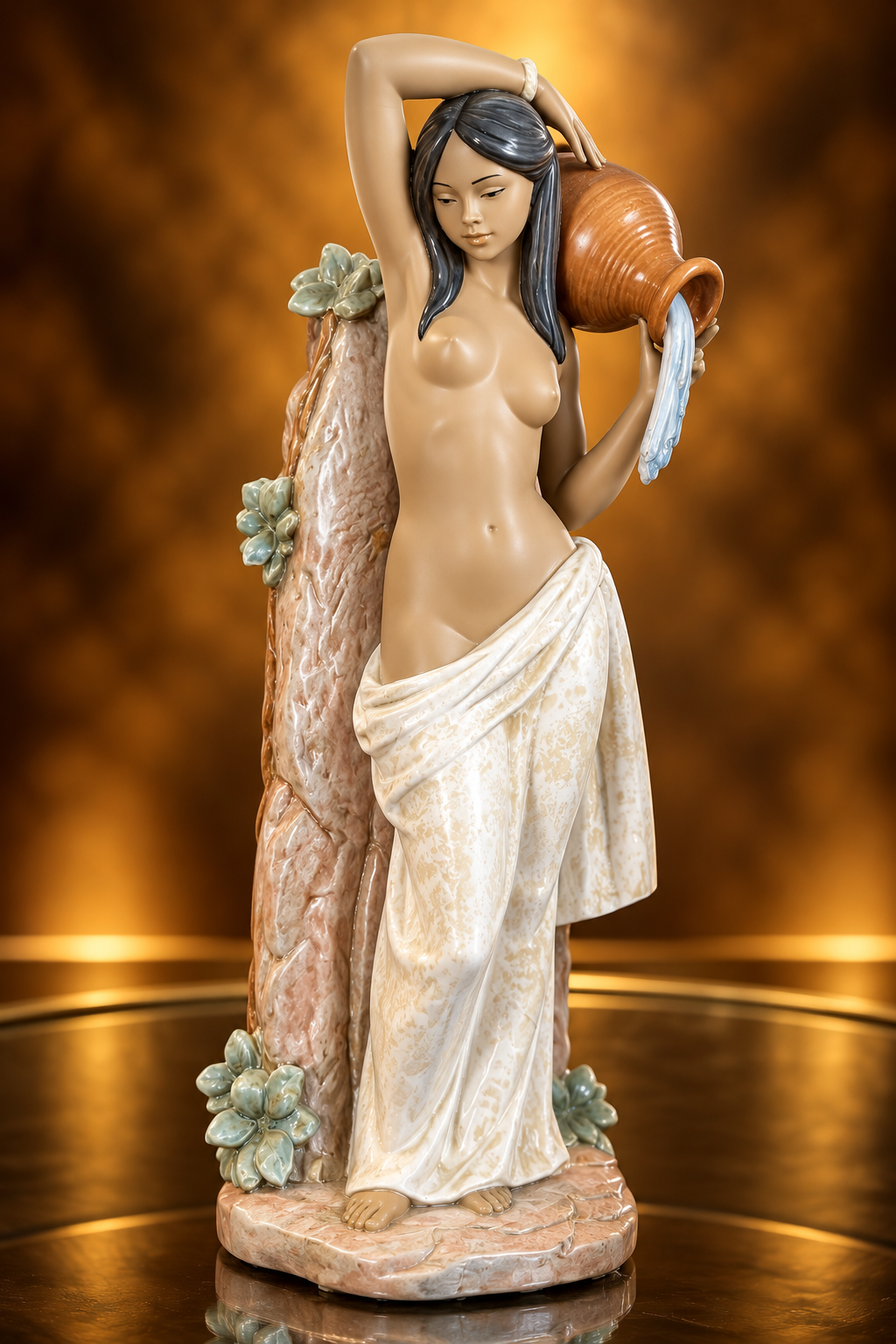 MINT IN BOX! LLADRO SCULPTURE "FROM THE SPRING" Jose Puche 1999 Retired RARE