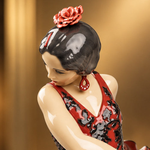 Lladró Flamenco Flair (Red) #01008765 | New in Box | Free Shipping