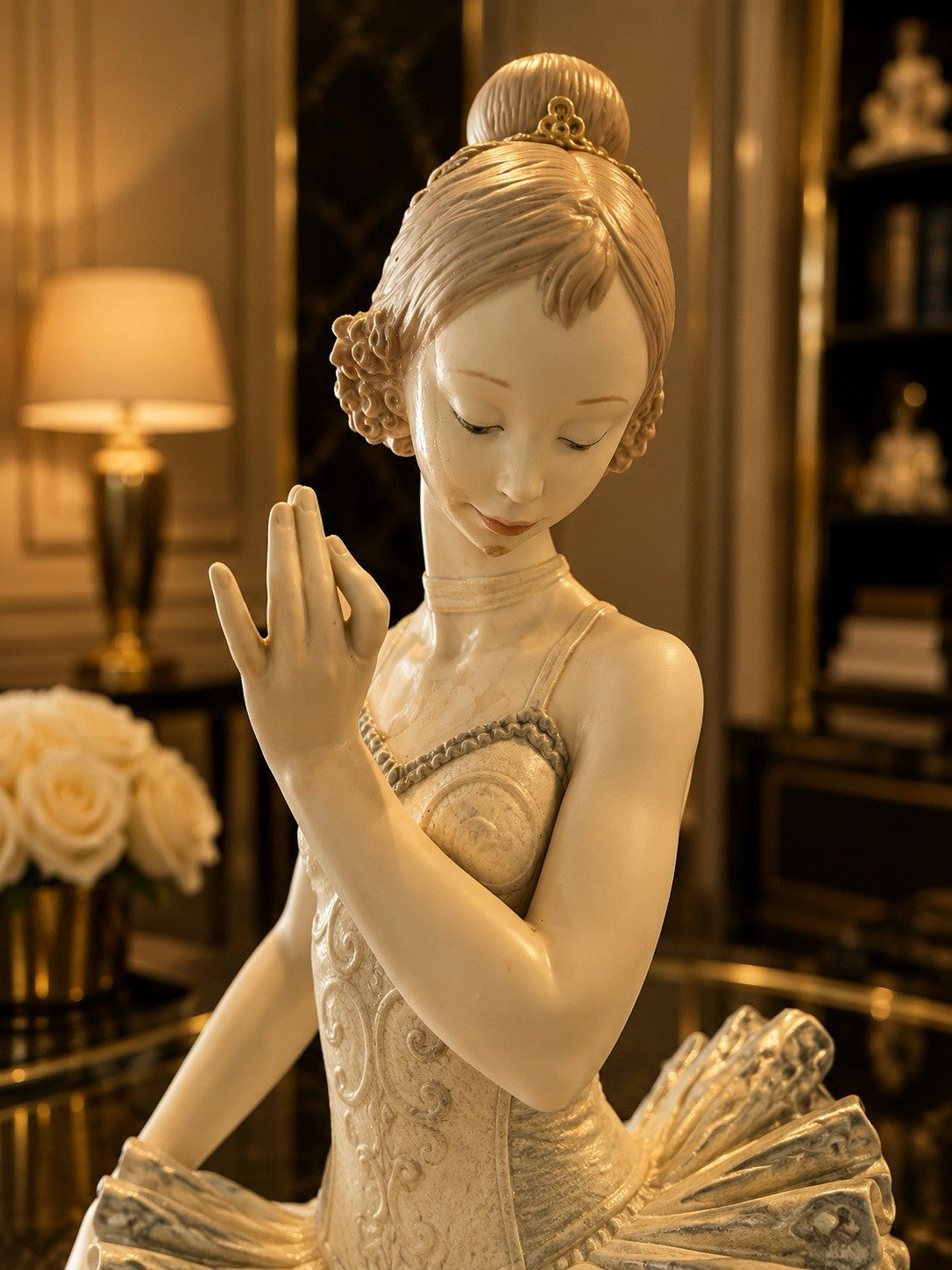 MIB! Lladro 01011893 Love for Ballet Limited Ed #1183 NEW! 32”Hx22”W.
