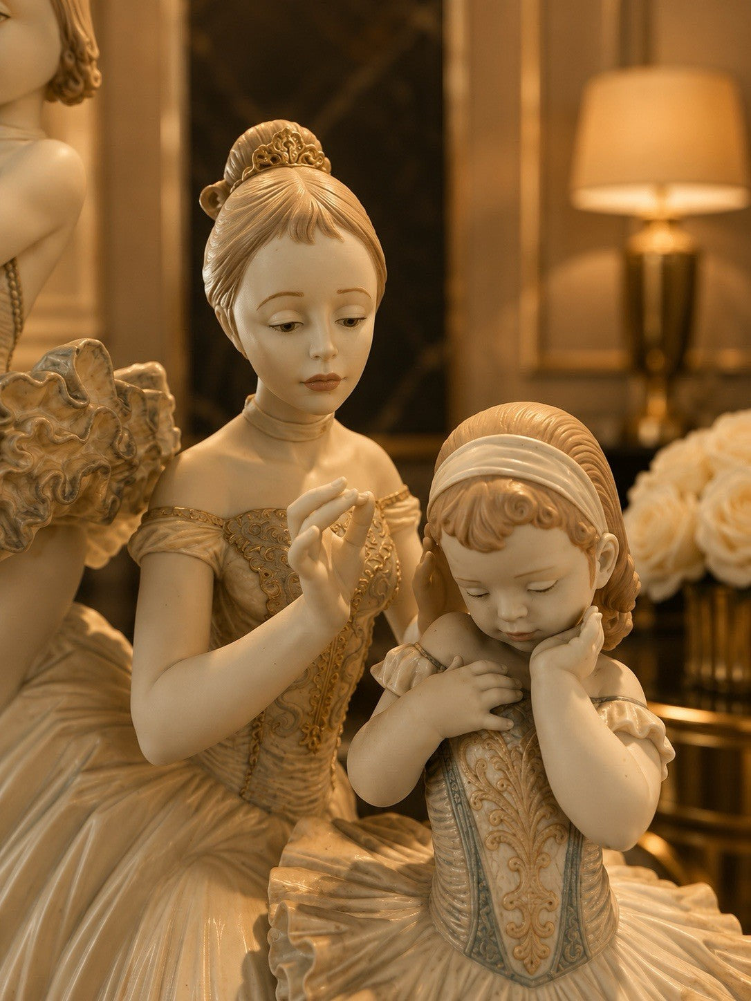 MIB! Lladro 01011893 Love for Ballet Limited Ed #1183 NEW! 32”Hx22”W.