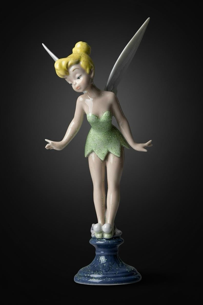 Lladró Tinker Bell #01007518 | Limited Edition 1500 | Retired 1992 | Mint