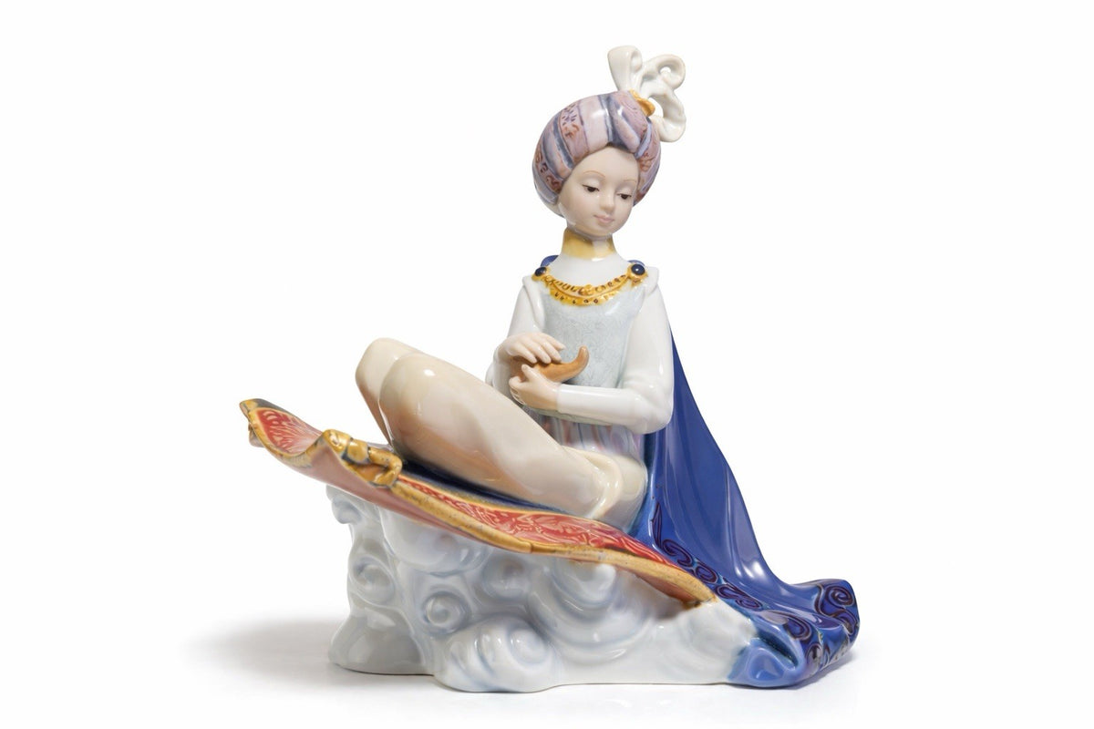 MIB! Lladro PRIVILEGE GOLD COLLECTION Aladdin #8532 Mint w/BOX.