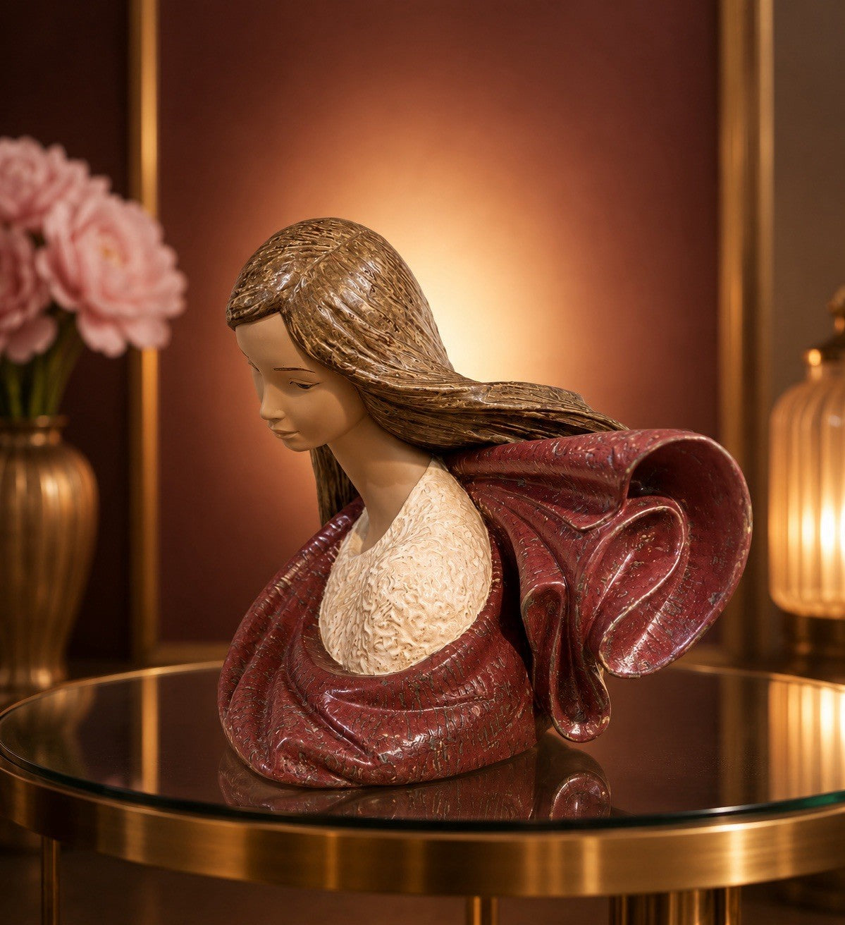 NIB! Lladro Deep In Thought #2408. Retired. In Mint Condition. In Original Box.