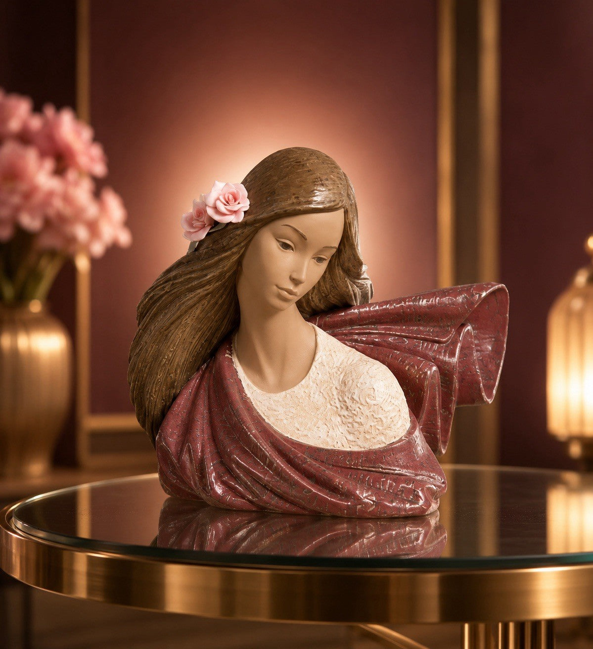 NIB! Lladro Deep In Thought #2408. Retired. In Mint Condition. In Original Box.