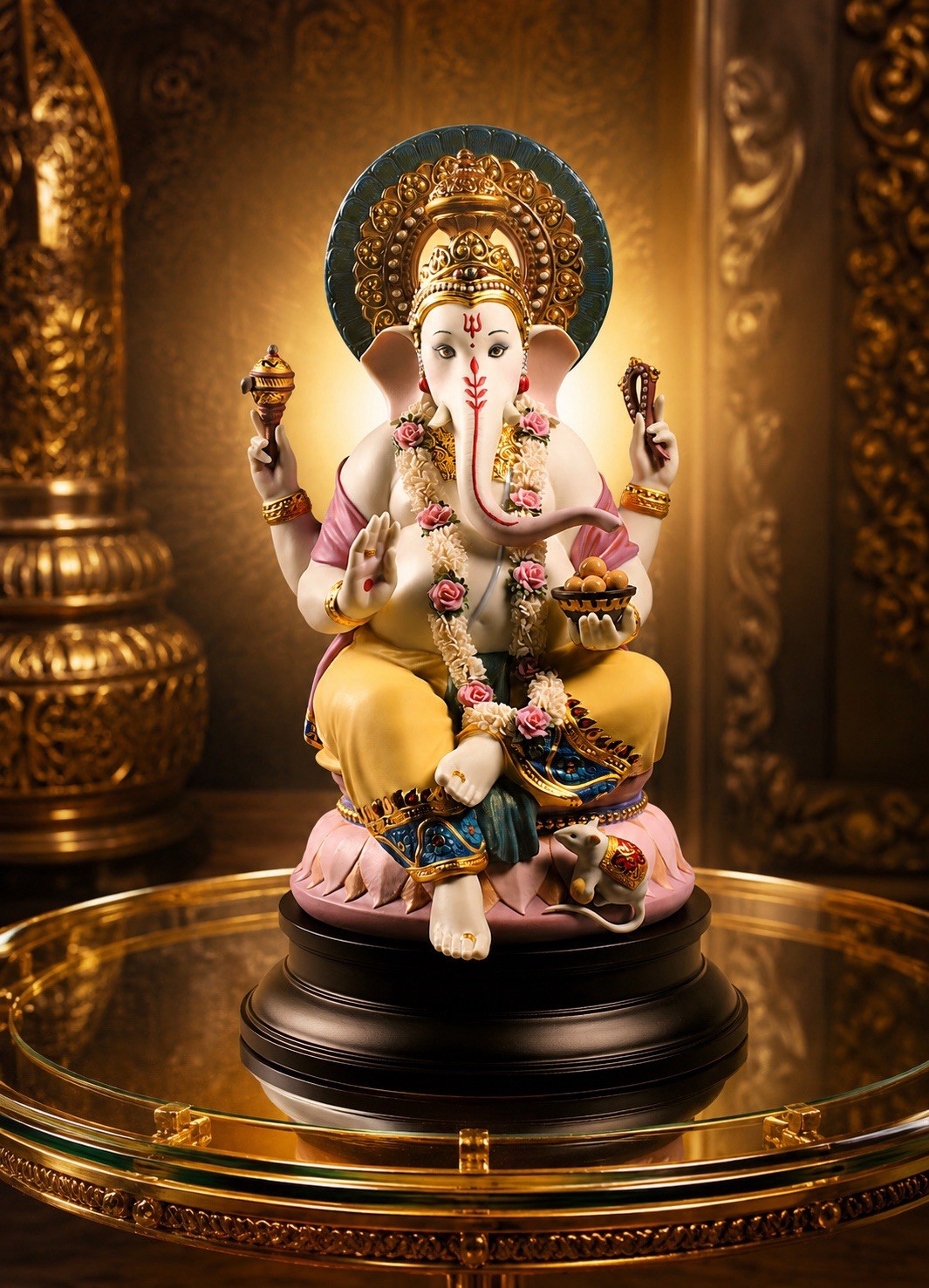 Lladró Lord Ganesha #01002004 | Limited Edition 1800 | Mint Complete