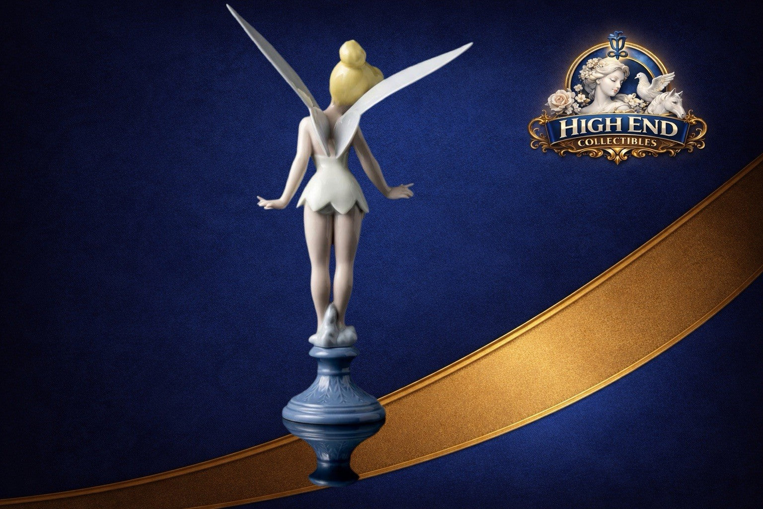 Lladró Tinker Bell #01007518 | Limited Edition 1500 | Retired 1992 | Mint