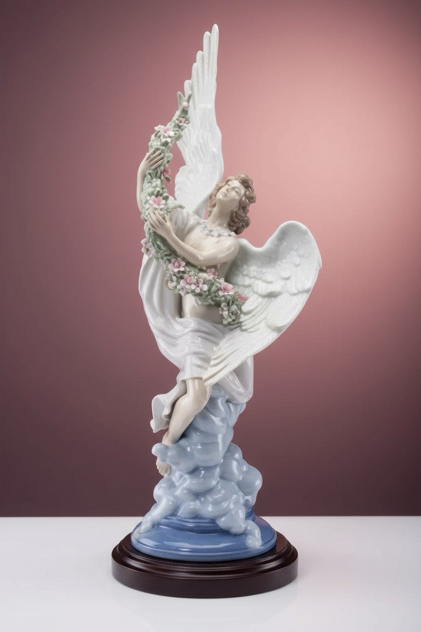 NIB! CELESTIAL ASCENT – LLADRÓ (Retired 2001). Ships Direct From Spain. 21”H.