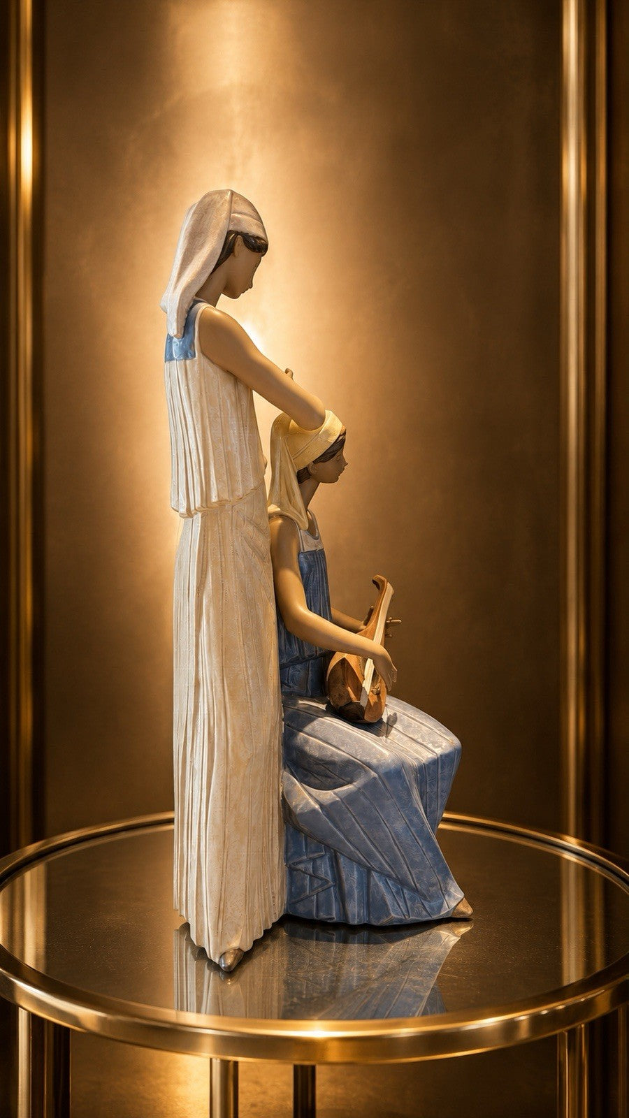 NIB! RETIRED 2004 LLADRÓ MELODIES #01012364 GRES. FRANCISCO POLOPE 17.75” TALL
