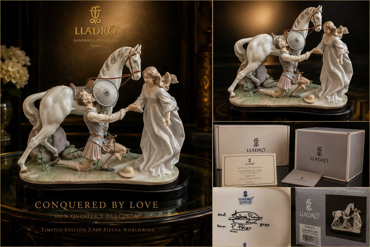 Lladró Conquered by Love #01001776 | Limited Edition