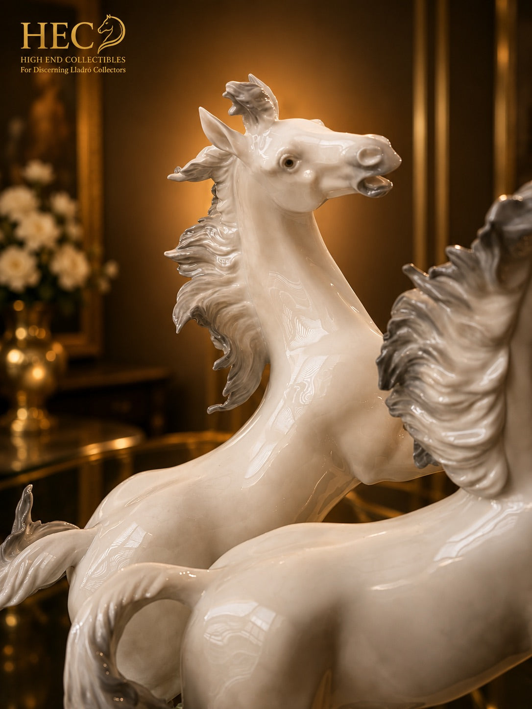 Lladró Free as the Wind #01001860 | Limited Edition Horse Sculpture
