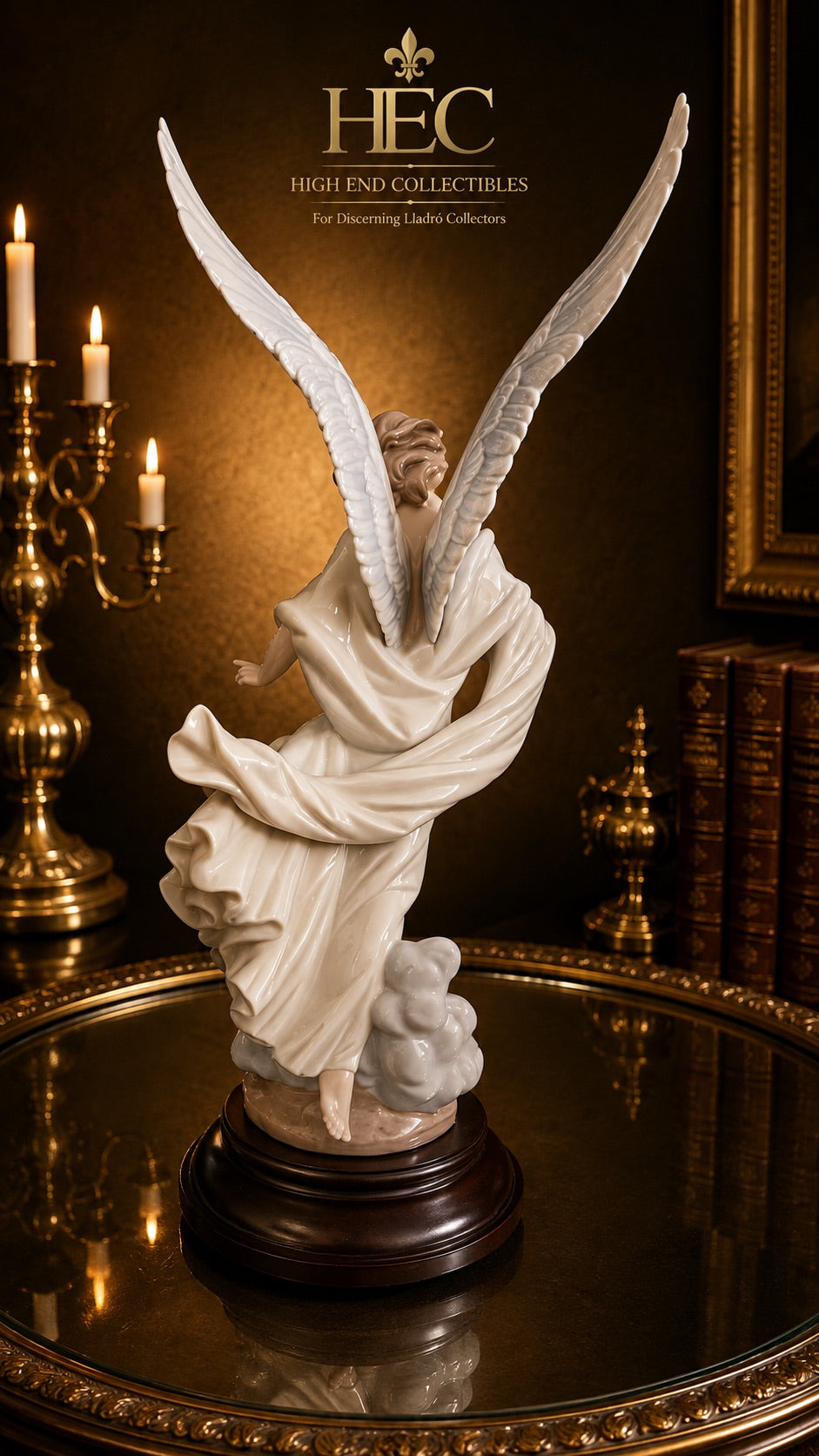 Lladró Guardian Angel #01006352 | Limited Edition | Retired 1998