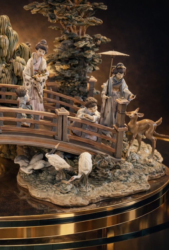 Lladró Japanese Garden #01001775 | High Porcelain Limited Edition