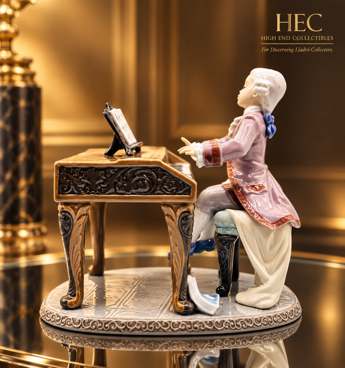 Lladró Young Mozart #5915 Limited Edition 2500 Retired. Joan Coderch MIB! COA.