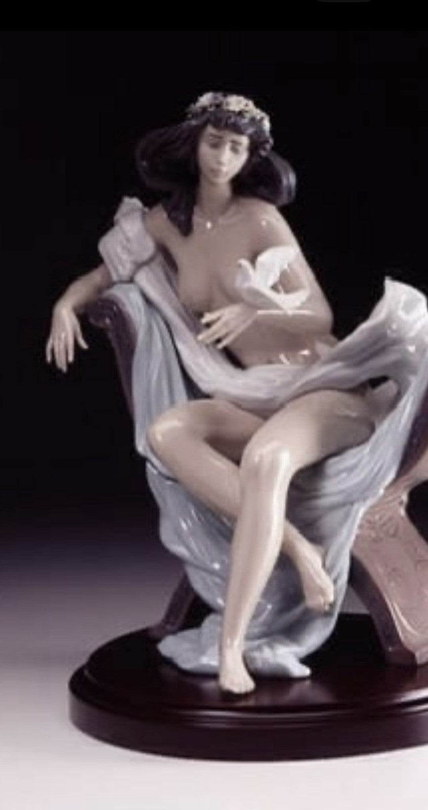NIB! RETIRED: 2002 GODDESS OF YOUTH LLADRO  #01006449. Ships Directly From Spain