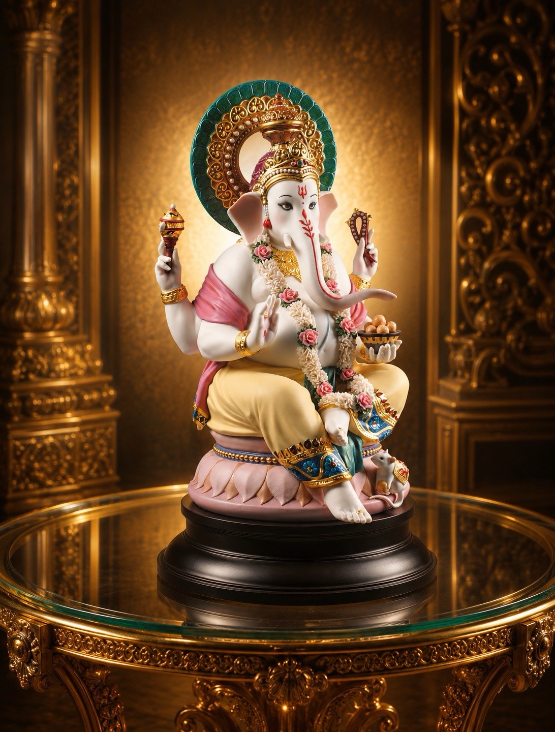 Lladró Lord Ganesha #01002004 | Limited Edition 1800 | Mint Complete