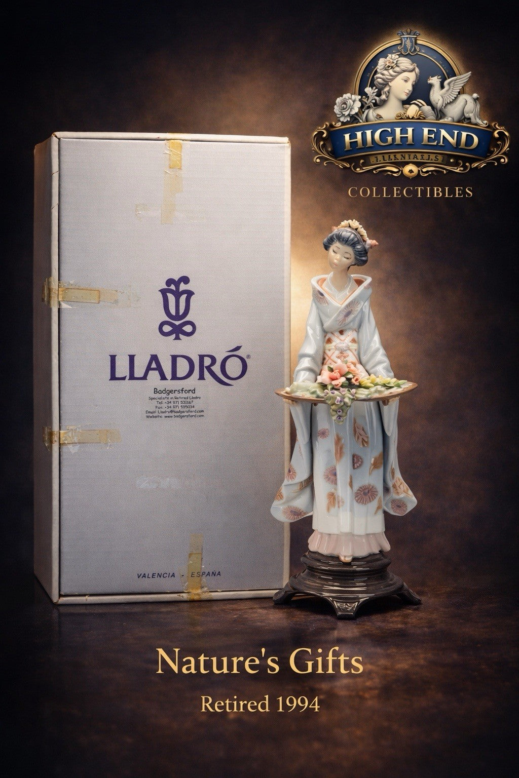 Lladró Nature’s Gifts #01005774 | Retired | Mint in Original Box