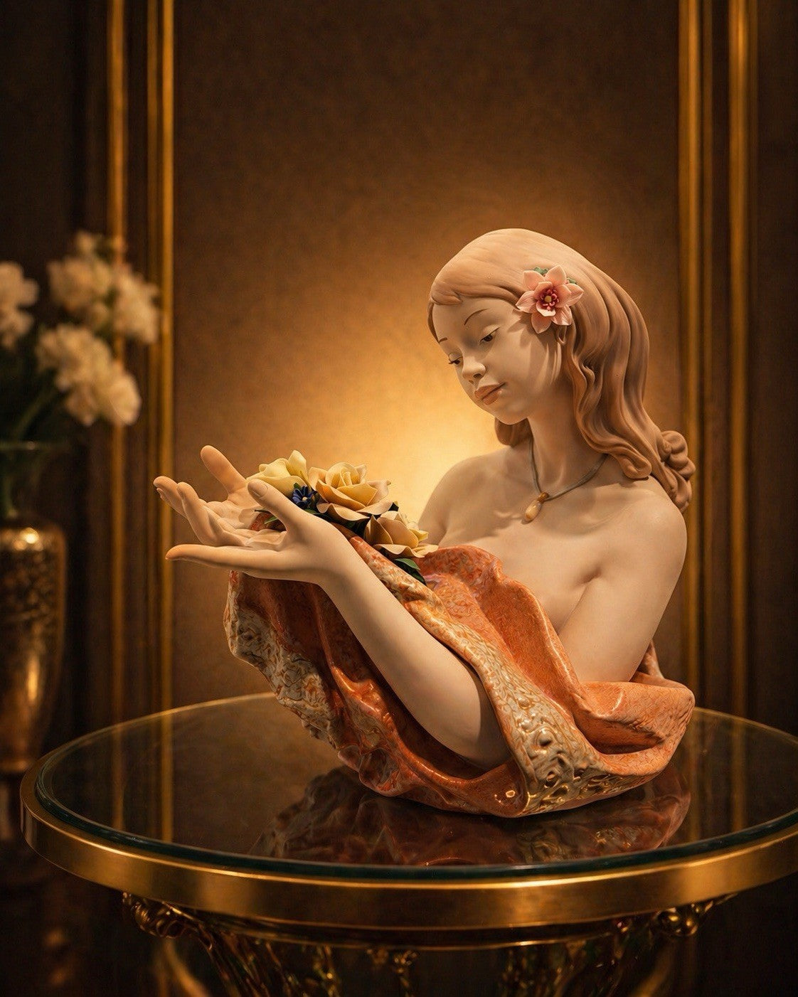 NIB! RETIRED: 2004 MORNING DEW Lladro Item #01016751. NEW IN BOX.