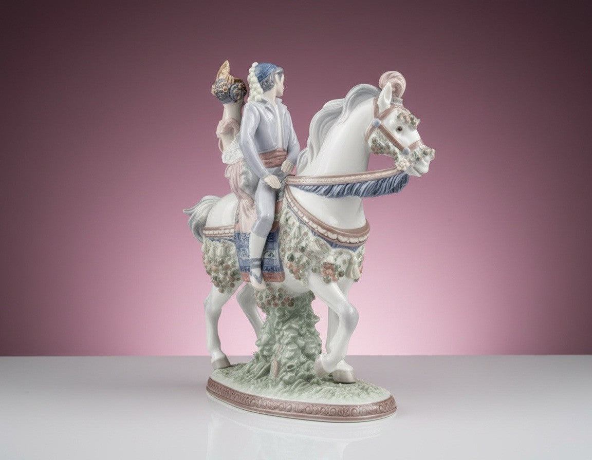 NIB! Lladro Valencian Couple #1472 Retired Limited Ed. Ships From Spain.