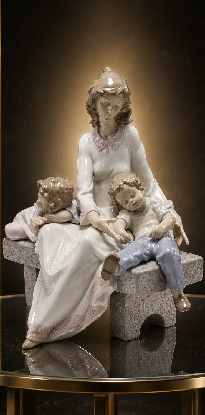 MINT! LLADRO - AN AFTERNOON NAP #6765. Gorgeous.