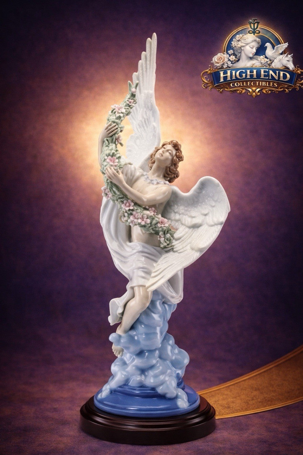 NIB! CELESTIAL ASCENT – LLADRÓ (Retired 2001). Ships Direct From Spain. 21”H.