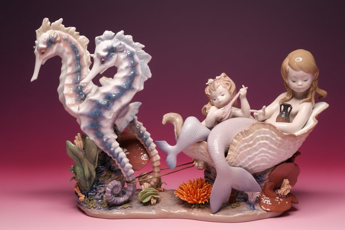 Lladró Underwater Journey #01006929 | Limited Edition | Retired | NIB