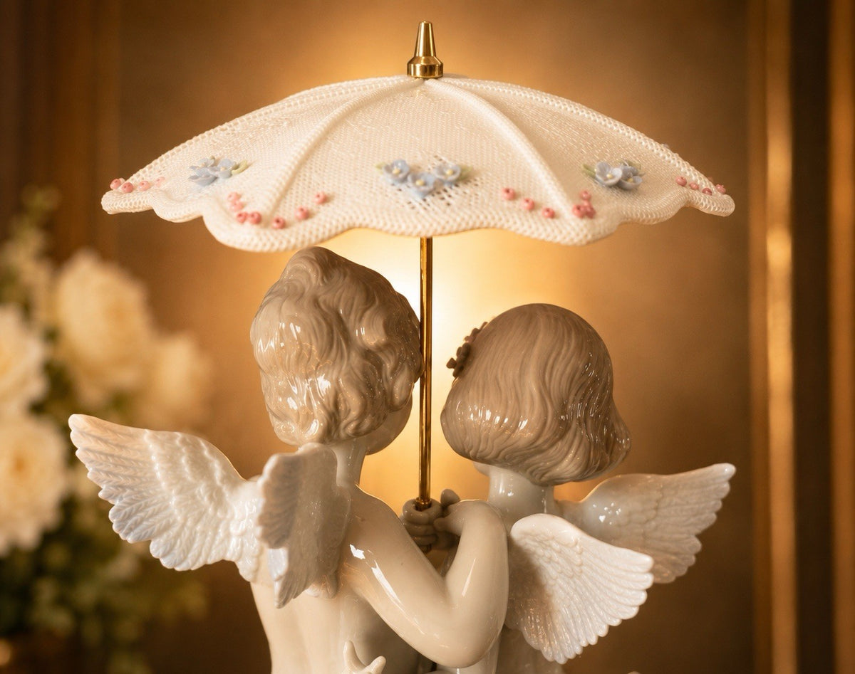 LLADRO LIMITED ED WAITING FOR A RAINBOW #6803 BRAND NEW IN BOX.