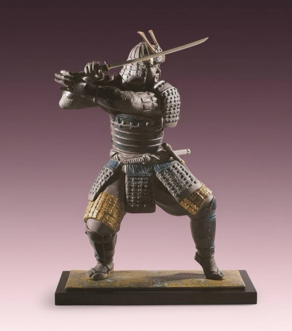 NIB! SAMURAI WARRIOR – LLADRÓ®Item #01009230. Ships Direct From Spain.