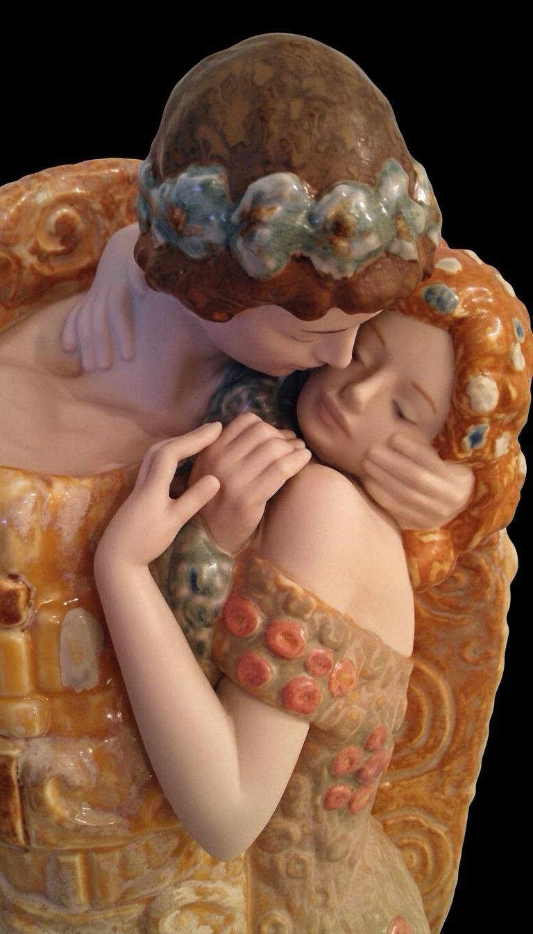 Lladró The Kiss #01008204 by Antonio Ramos | Retired