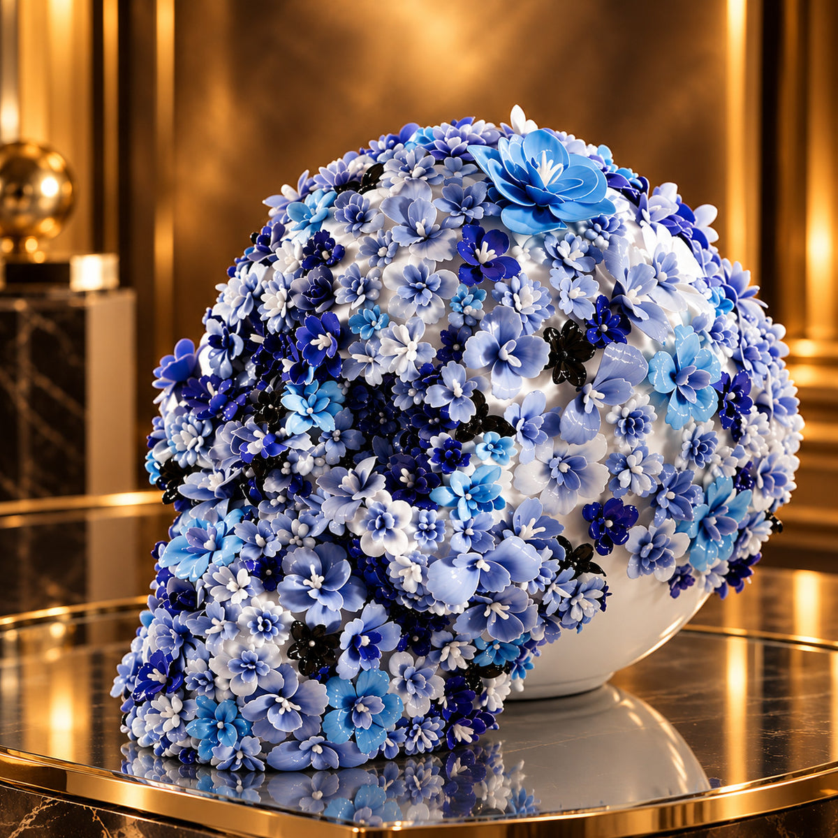 Lladró Life Is Flower Blue #01007835 – Limited Edition 100 – NEW