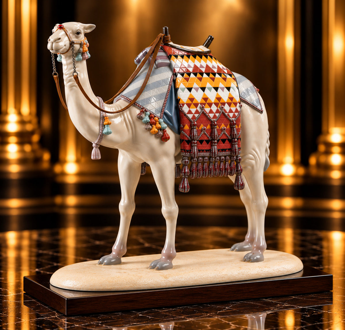 Lladró Camel Porcelain Sculpture #01002008 – Limited Edition 500 – NEW