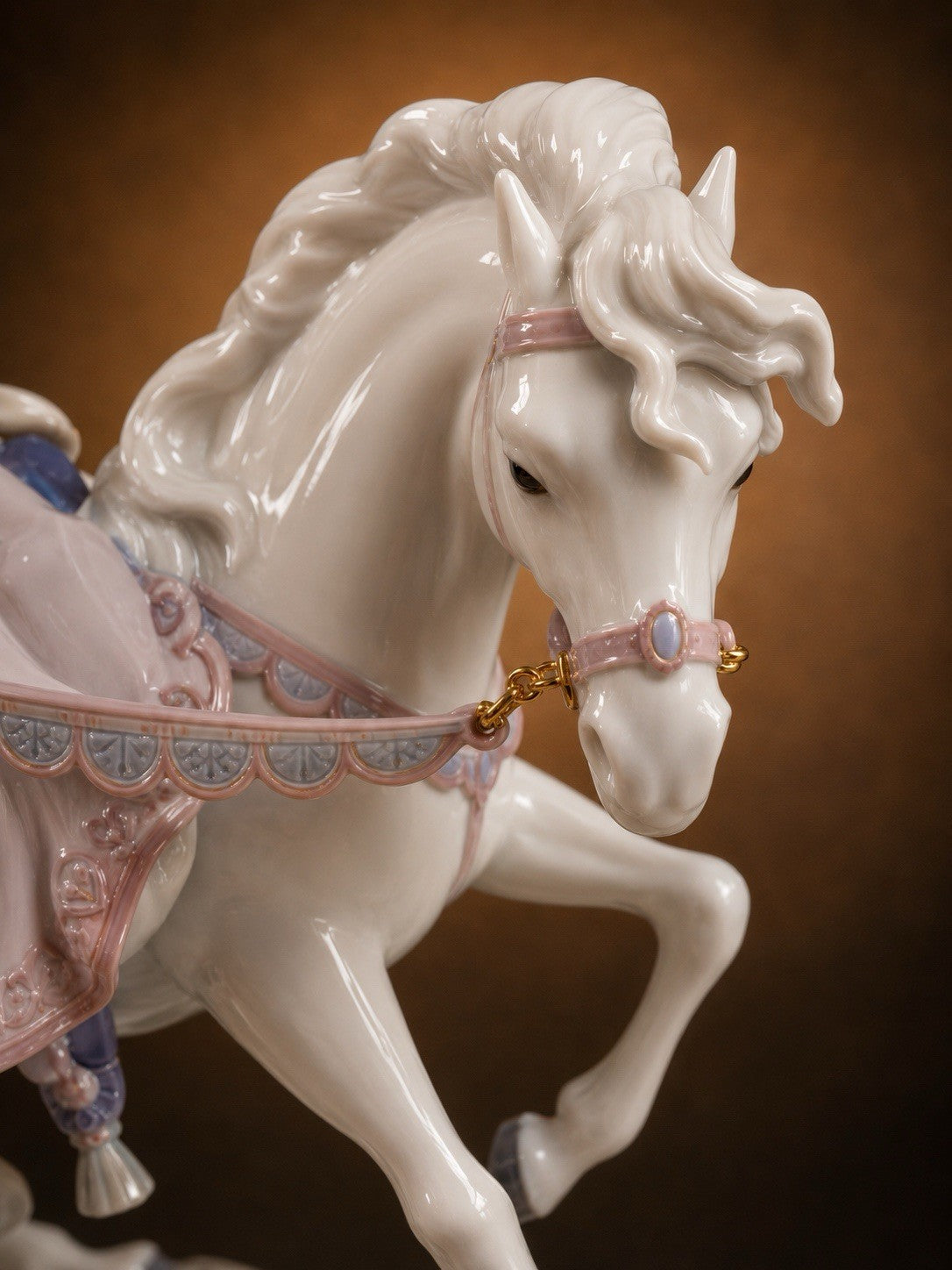 RARE RETIRED LLADRO LOVE STORY #5991 | SNOW WHITE & PRINCE | BOX, BASE & COA.