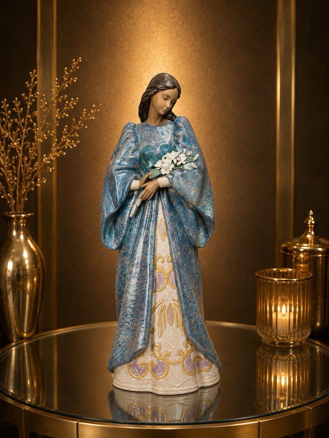 RETIRED 2003 SINCERITY LLADRÓ #01012422 Gres Privilege Open Edition 17” NIB!