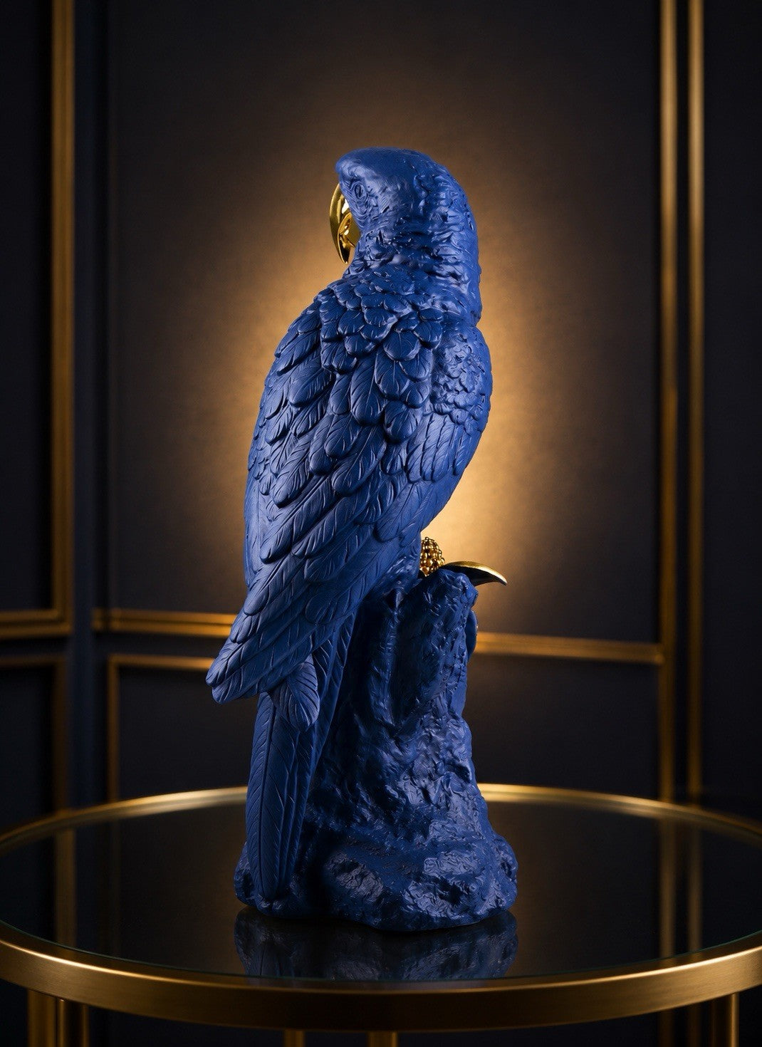 Macaw Bird Blue & Gold Lladró #01009401 – Limited Edition 300 – Retired