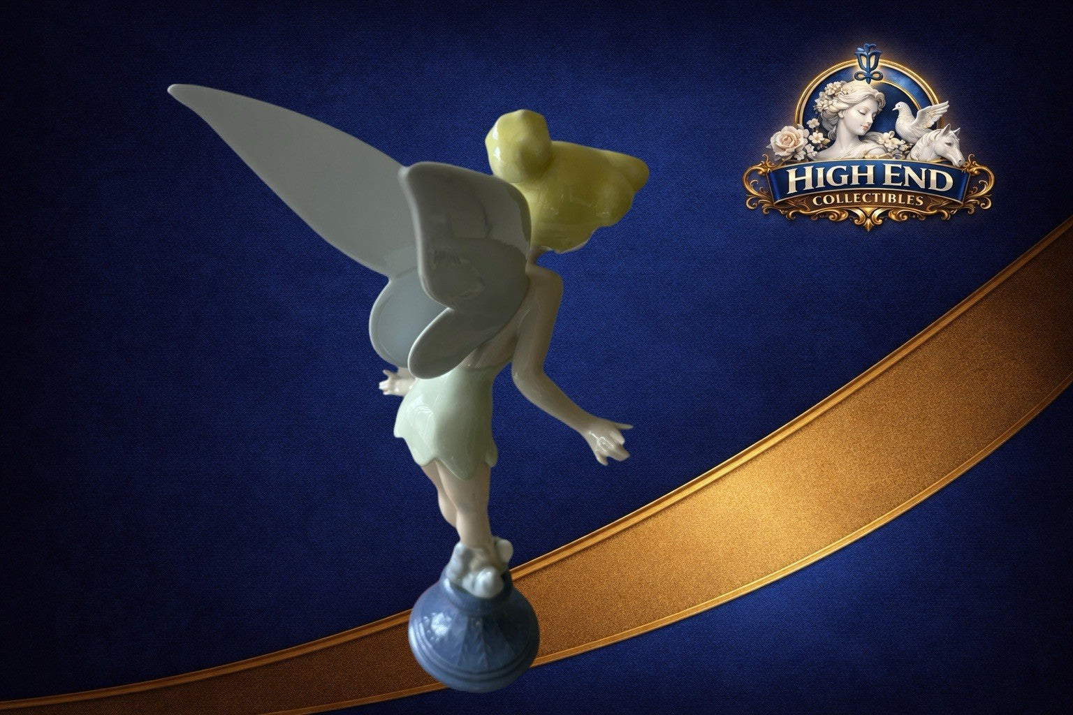 Lladró Tinker Bell #01007518 | Limited Edition 1500 | Retired 1992 | Mint