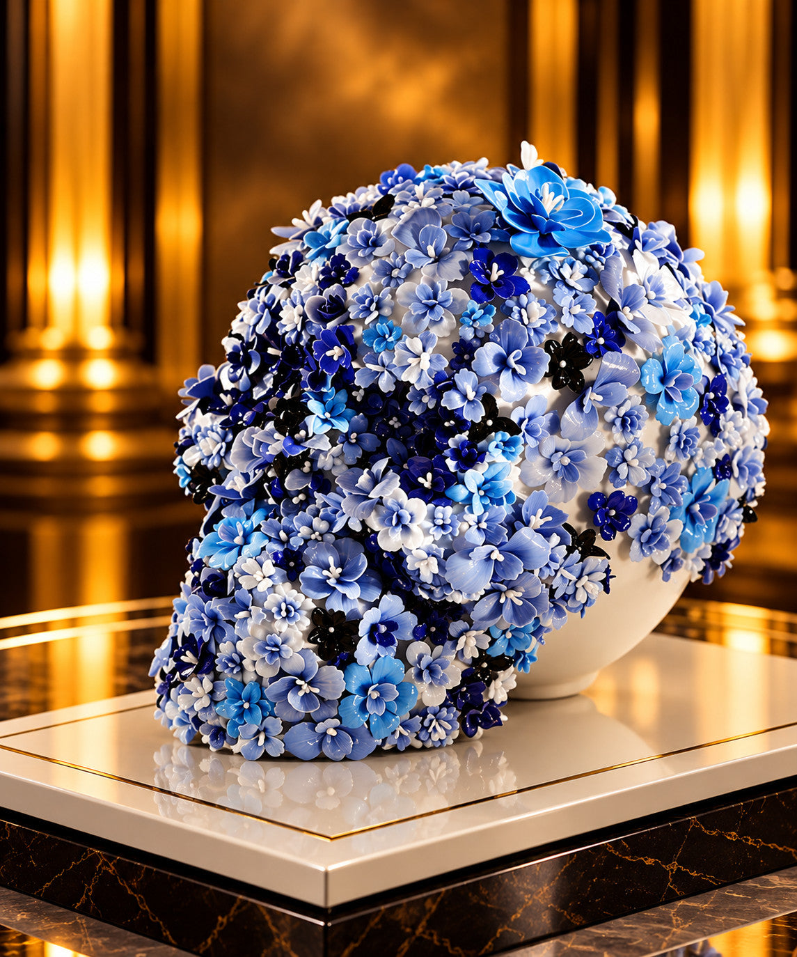 Lladró Life Is Flower Blue #01007835 – Limited Edition 100 – NEW