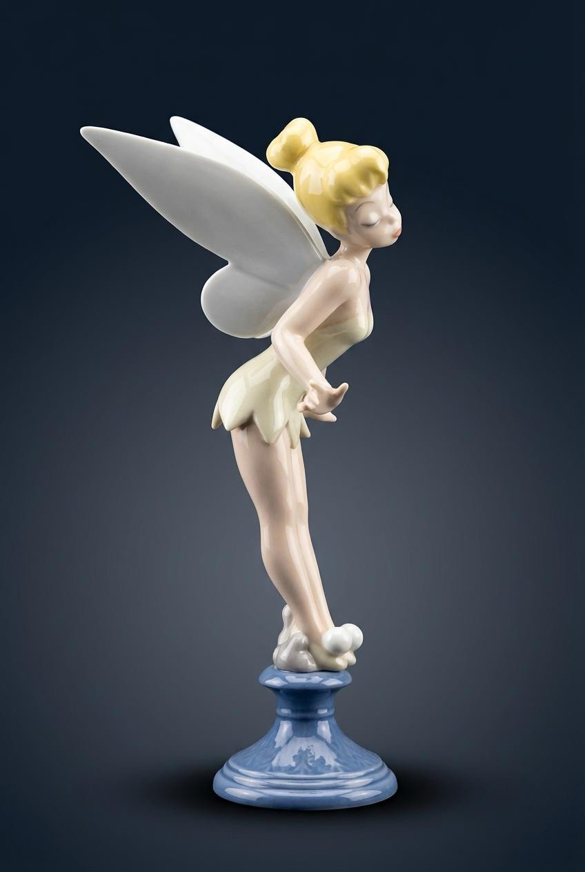 Lladró Tinker Bell #01007518 | Limited Edition 1500 | Retired 1992 | Mint
