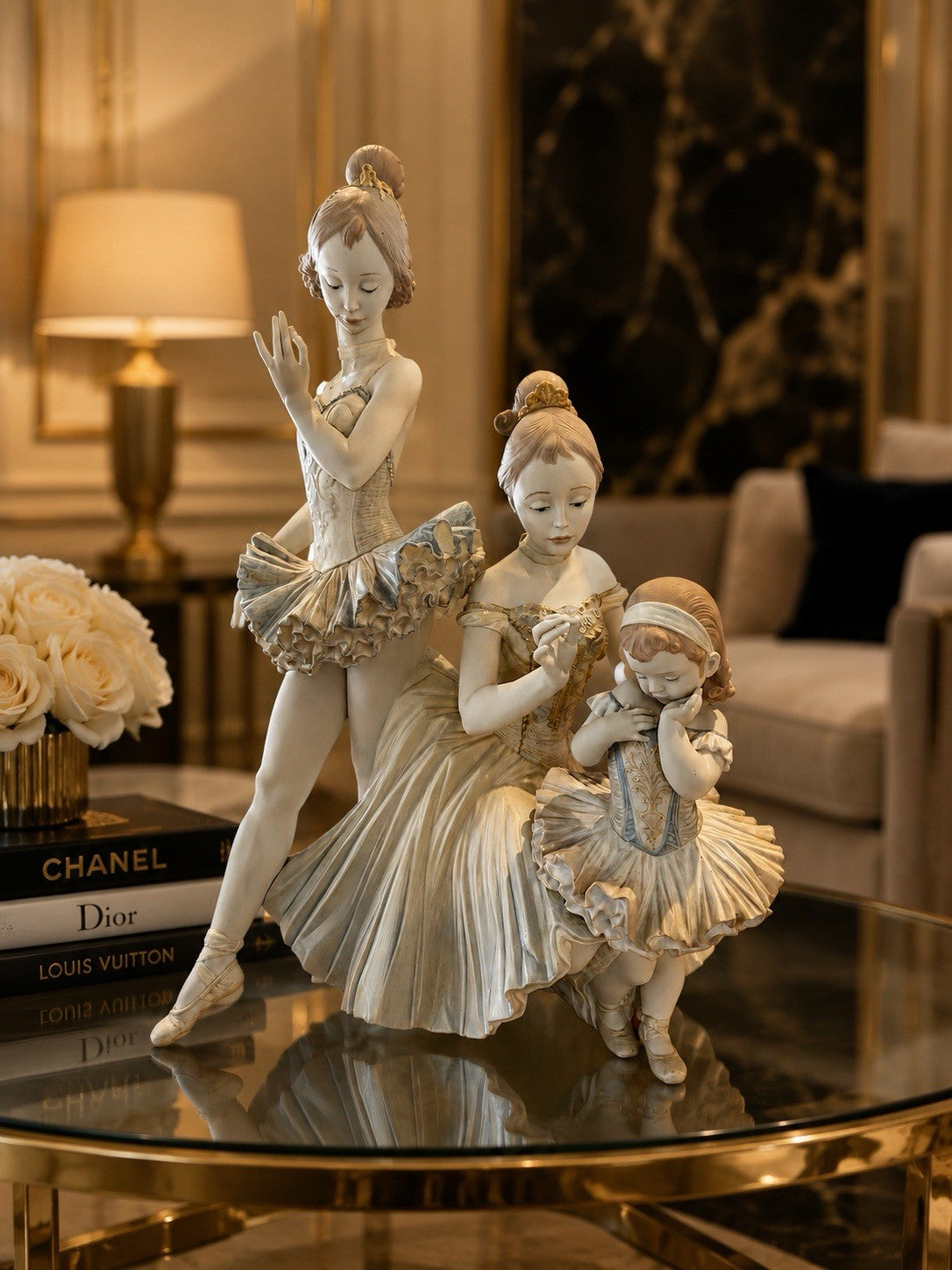 MIB! Lladro 01011893 Love for Ballet Limited Ed #1183 NEW! 32”Hx22”W.