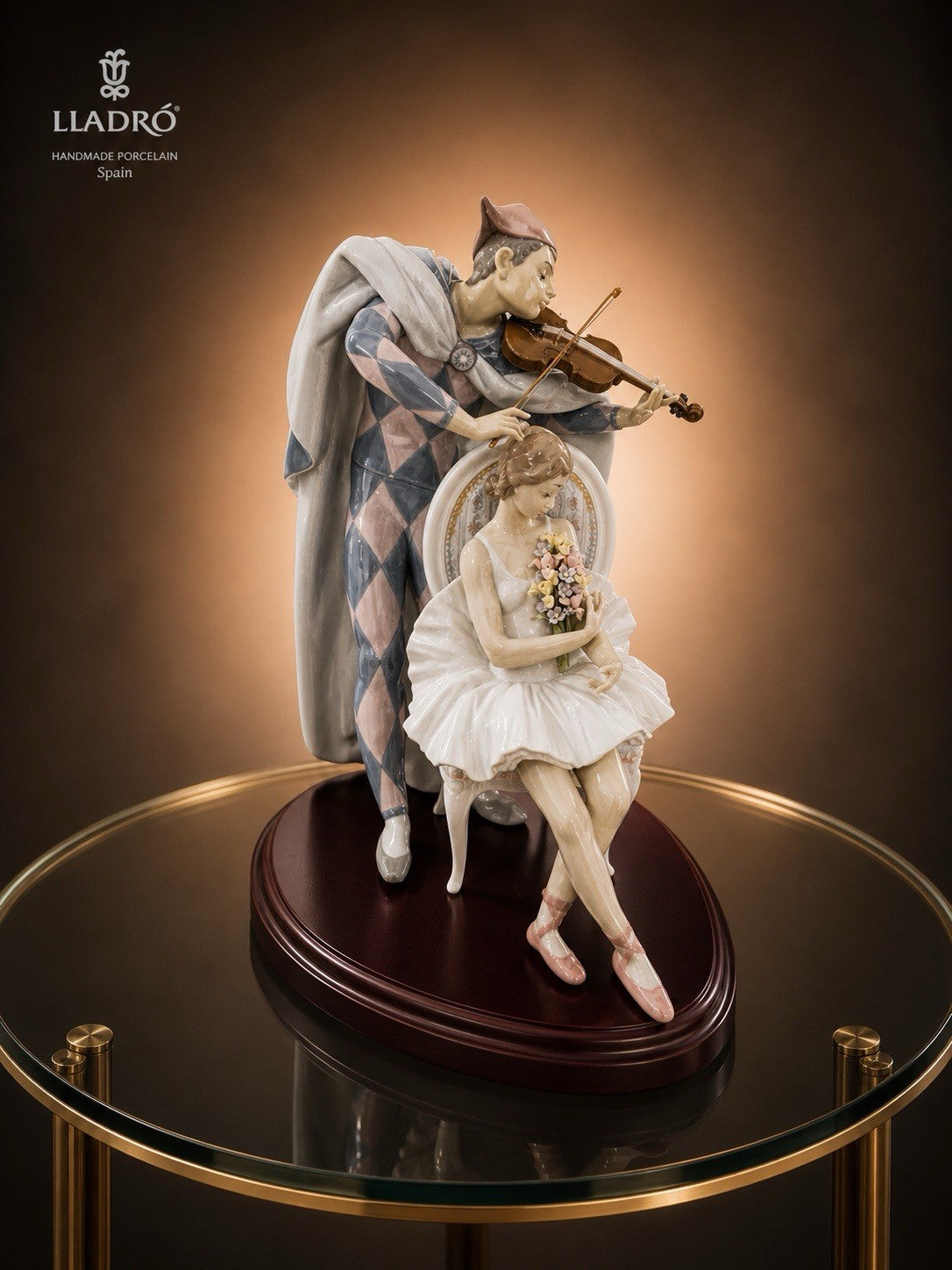 Lladró Jester Serenade #01005932 – Limited Edition 3,000 – Retired 1994