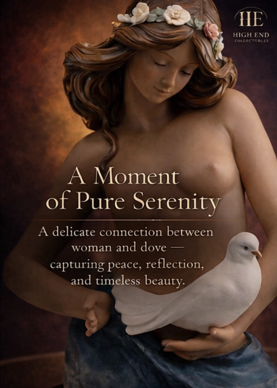 RETIRED: 2023. A TRIBUTE TO PEACE LLADRÓ. ITEM #01012150. NEW IN BOX.