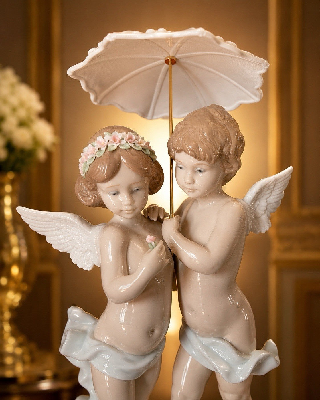 LLADRO LIMITED ED WAITING FOR A RAINBOW #6803 BRAND NEW IN BOX.
